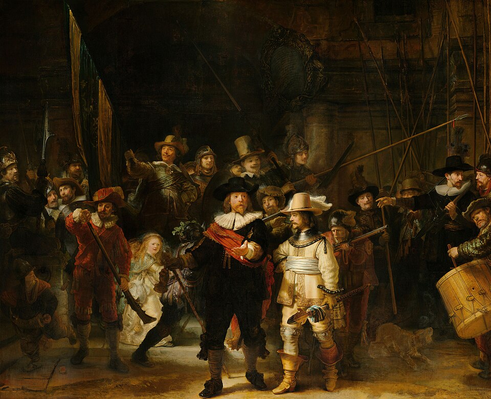 Noční hlídka, Rembrandt van Rijn