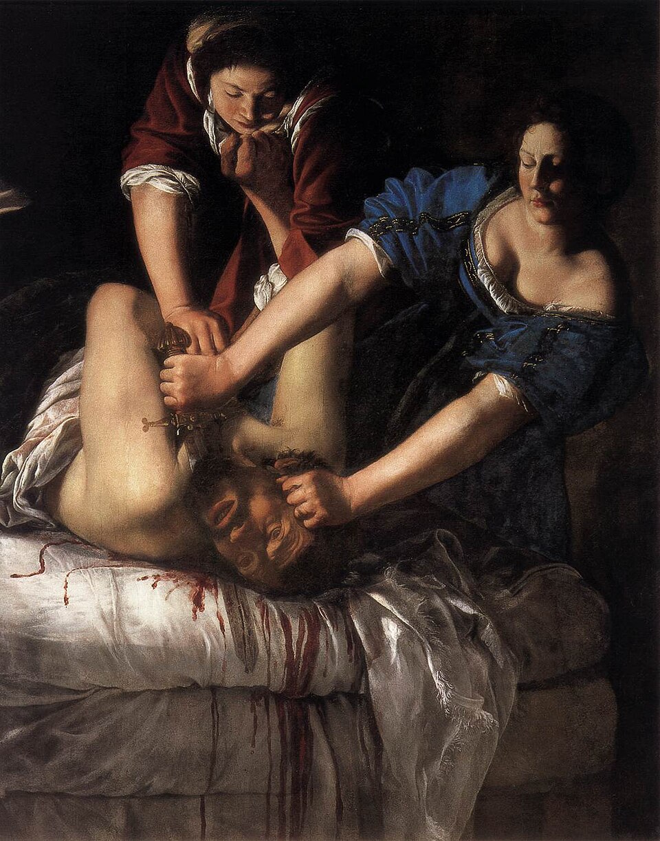 Judita stínající Holoferna, Artemisia Gentileschi