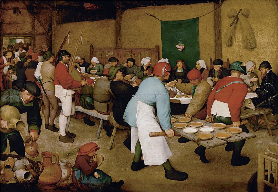 Selská svatba, Pieter Bruegel the Elder