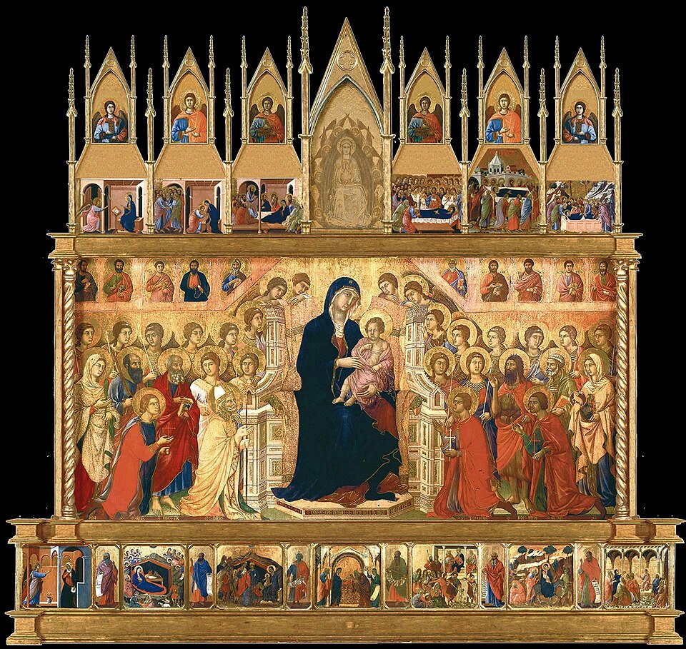 Maestà, Duccio di Buoninsegna
